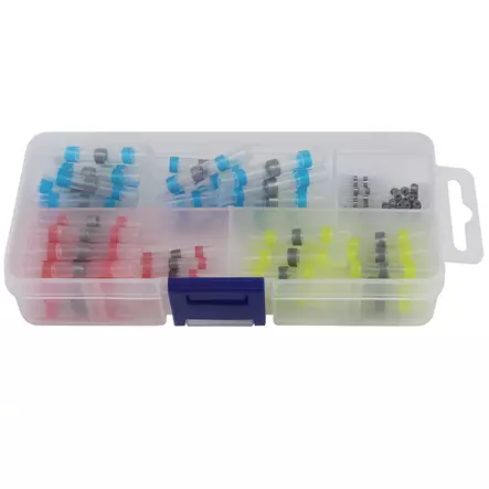 Abikoliitin sarja kutistejatkoliittimet 100 osainen - Kutistesukat ja yleistarvikkeet - 6438471002904 - 1