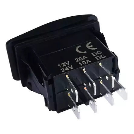 Kytkin rocker led 12 24v pun 7pin - Auton katkaisimet - 6438471349894 - 2