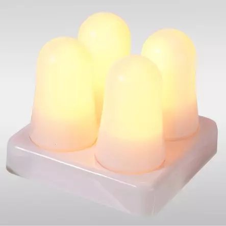 Ladattavat led kynttilät lyhtyihin ja asetelmiin - Led-kynttilät - 8721461153464 - 1