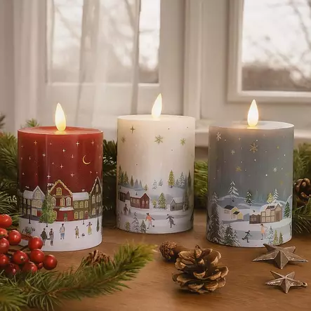 Led kynttilät jouluun - Led-kynttilät - 8721037605984 - 2
