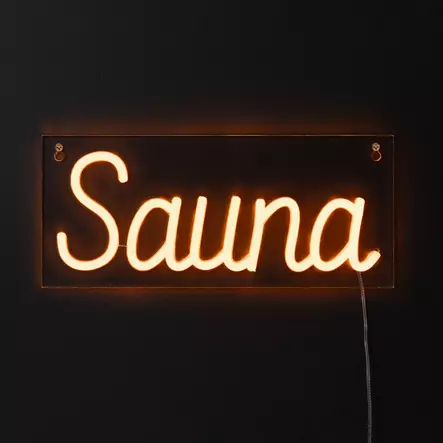 Oranssi finnlumor sauna led neonvalo - Led-nauhat ja led-listat - 6410416573274 - 1