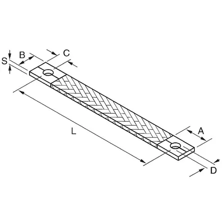 Maadoituspunos 30cm - Plasmaleikkurin tarvikkeet - 9995-1086154 - 2
