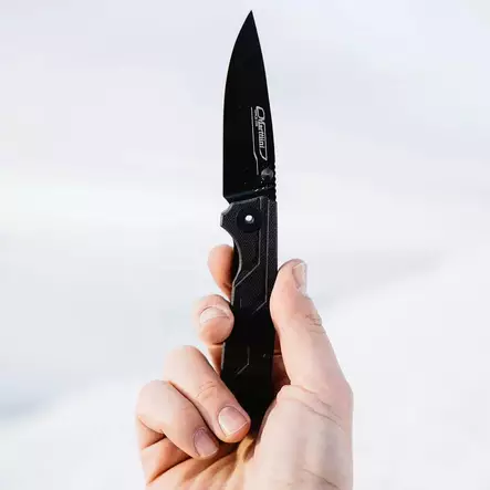 marttiini taittoteräpuukko, taittoteräveitsi 8 musta - Retkipuukot ja retkikirveet - 6416885582014 - 2