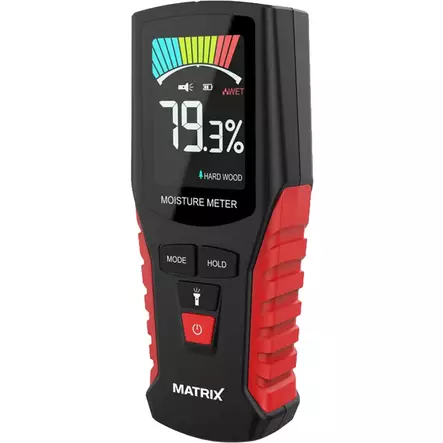 Matrix kosteusmittari lcd värinäytöllä - Rakennemittarit ja kosteusmittarit - 6418536034224 - 2
