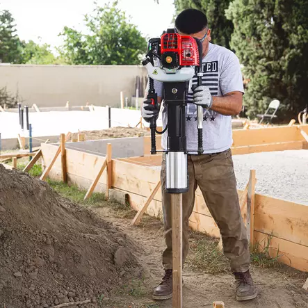 Laadukas paalutuskone 100mm paalujuntta - Puutarhakoneet - 6438471013214 - 2