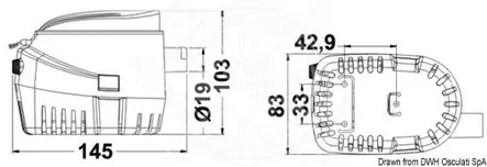 pilssipumppu europump 12v g750 - Veneen pilssipumput - 8033137035074 - 4