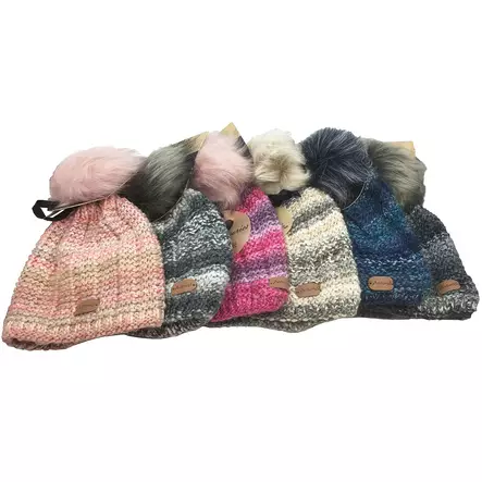 Naisten pipo tupsulla - Päähineet - 4047445285254 - 1