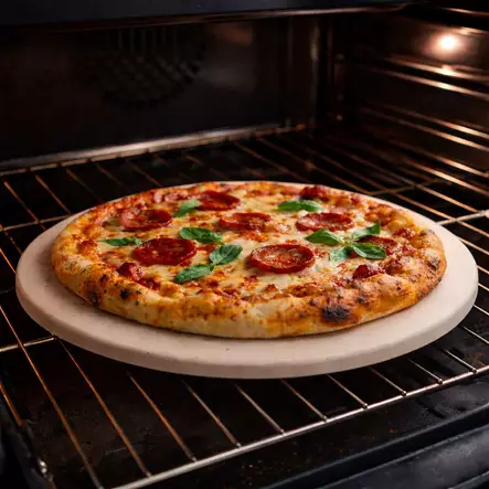 33 cm pizzakivi 11 mm paksu - Grillausritilät, halstarit ja pizzakivet - 8719987437724 - 2