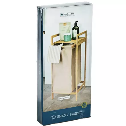Pyykkikori kannella - Pyykinkuivaustelineet ja pyykkikorit - 8721037156844 - 2