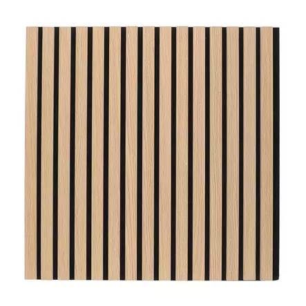 4living seinäpaneeli akustinen natural 60x60 cm - Rakennuslevyt - 6410416315904 - 1