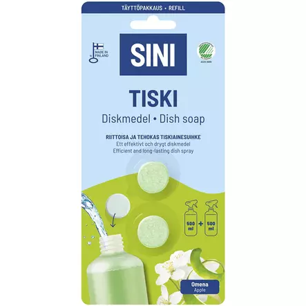 Sini täyttöpakkaus käsitiskiaine - Puhdistusliinat ja pesusienet - 6423800070044 - 1