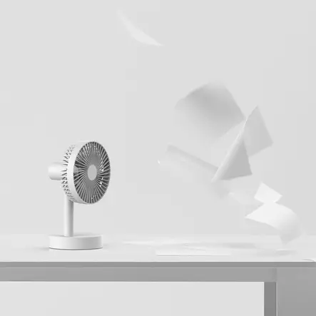 emax USB-ladattava pöytätuuletin - Ilmastointilaitteet ja tuulettimet - 6418536008874 - 1