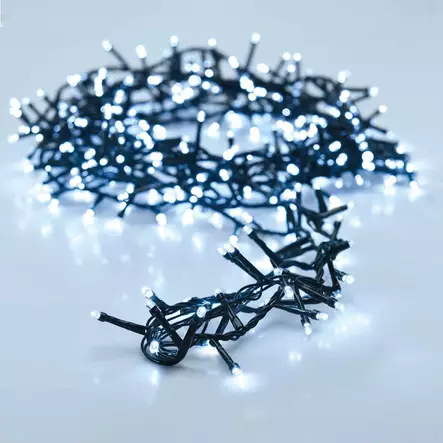 Micro cluster 1500 led valosarja kirkas valkoinen - Valosarjat ja valonauhat - 8720573811934 - 1