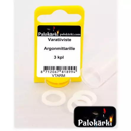 varatiiviste 3kpl argonmittarille - Hitsauskaasut ja kaasumittarit - 8712067818994 - 1