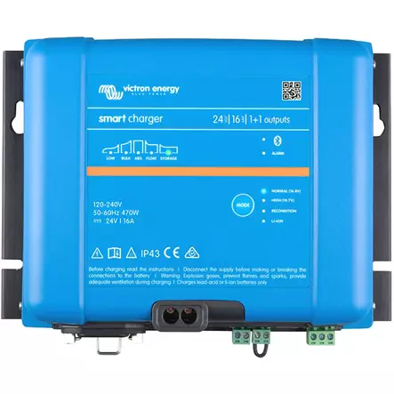 Victron energy phoenix smart 24 v 16 a akkulaturi - Aurinkopaneelin lataussäätimet - 8719076041924 - 1