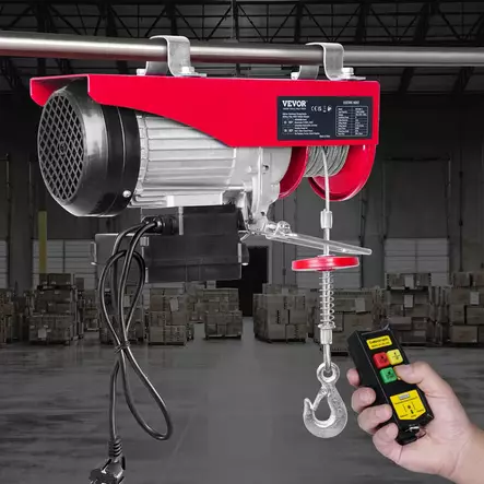 Nostovinssi 1000kg 2200lbs korjaamolle - Sähkövinssit 230V - 6438471345674 - 2