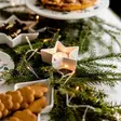 Kynttiläkuppi tuikuille valkoinen tähti minikuppi 4cm - Mukit, lasit, lautaset ja muut astiat - 6416550225734 - 2