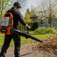 Kevätsiivous pihalla lehtipuhaltimella - Lehtipuhaltimet - 6438168119564 - 2
