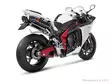 Äänenvaimennin Akrapovic Slip-On Line YZF-R1 09-14 Carbon - Moottoripyörän äänenvaimentimet - 3831113509114 - 3
