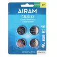 Airam nappiparisto cr2032 4 kpl - Erikoisparistot ja nappiparistot - 6435200215024 - 1