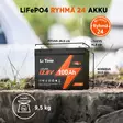 Lifepo akku 100ah kevyt pieni koko - LifePO4-akut - 6438471351064 - 2