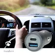 48w autolaturi usb c pd ja usb a quick charge - Tupakansytytyspistokkeet ja laturit - 5412810473724 - 2