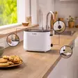 Bosch leivänpaahdin 970w - Mikroaaltouunit ja leivänpaahtimet - 4242005400454 - 2