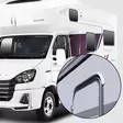 Sadevesilista matkailuautoon ja matkailuvaunuun - Caravan porrasjakkarat ja säätötyökalut - 6438471349214 - 2
