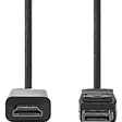 Displayport to hdmi kaapeli full hd signaalille - HDMI-, USB- ja datakaapelit - 5412810288564 - 2