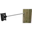 Sähköaidan etäeristin 40 mm nauhalle - Eristimet ja jatkoliitokset aitaukseen - 4018653002094 - 3