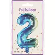 Foil balloon number two - Aktiivilelut - 6410416333984 - 2