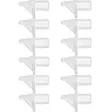 Pisla 666 hyllynkannatin 5mm 12kpl - Hyllykiskot, hyllykannattimet ja putket - 6414671025684 - 1