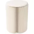 Paperijakkara luonnonvalkoinen 42 cm - Rahit, tuolit ja penkit - 8721037657594 - 1