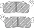 Jarrupalat Ferodo Sinter Grip taakse Honda VFR1200F - Moottoripyörän jarrupalat - 6438471284164 - 2