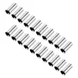 Kaapeliholkki 10mm2 20kpl FourConnect - Autohifi johtosarjat ja sulaketarvikkeet - 6430042121144 - 2