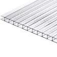 polykarbonaatti kennolevy kirkas 1x2m - Tekniset muovit - 6438168106854 - 1