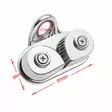Köydenkiristin RST 1000KG pikalukko 3-14mm naruille ja köysille - Köyden kiinnitystarvikkeet - 6438471008104 - 2
