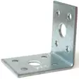 Kulmalevy 60x60x40x2,5mm sinkitty - Kulmaraudat ja kiinnityslevyt - 4260063022234 - 1