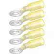 kutisterengasliitin M5 3-6mm2 5kpl keltainen - Kutistesukat ja yleistarvikkeet - 6438255200724 - 1