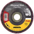 Abranet max flap disc lähikuva, verkkolamellirakenne näkyvissä - Kulmahiomakonelaikat 230mm - 6416868950564 - 1