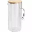 Lasikannu bambukannella 1,4 l - Lasikannut ja lasiastiat - 8721037539074 - 1