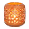 Tuikkulyhty oranssi keramiikka 2 - Lyhdyt - 6410416366364 - 2