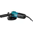 Makita 125 mm kulmahiomakone jälleenkäynnistymissuojalla - Kulmahiomakoneet  - 088381870504 - 5