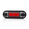 Monsterlux Horus Black Optic Punainen Led-Äärivalo Ovaali Taso- Ja Putkipintaan - Äärivalot ja sumuvalot - 6429811633384 - 3