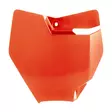 Numerokilpi oranssi KTM 125-450 - Crossin ja mopon katteet - 6438471283594 - 1