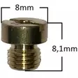 Pääsuutin m6 dellort - Crossin ja mopon suuttimet - 4250362475244 - 1