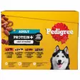 Pedigree protein+ hyytelössä koiran märkäruoka lajitelma 12x85g - Koiran märkäruoka - 5900951318924 - 1