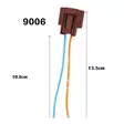 Polttimonkanta hb4 9006 johdoilla - LED-polttimot ja LED-sarjat - 6438471291124 - 4