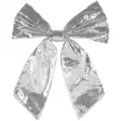 Rusetti 33x30cm hopea - Joulukoristeet - 6410416576084 - 1