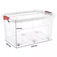 Säilytyslaatikko pyörillä 50l - Varastolaatikot - 8697806192224 - 1